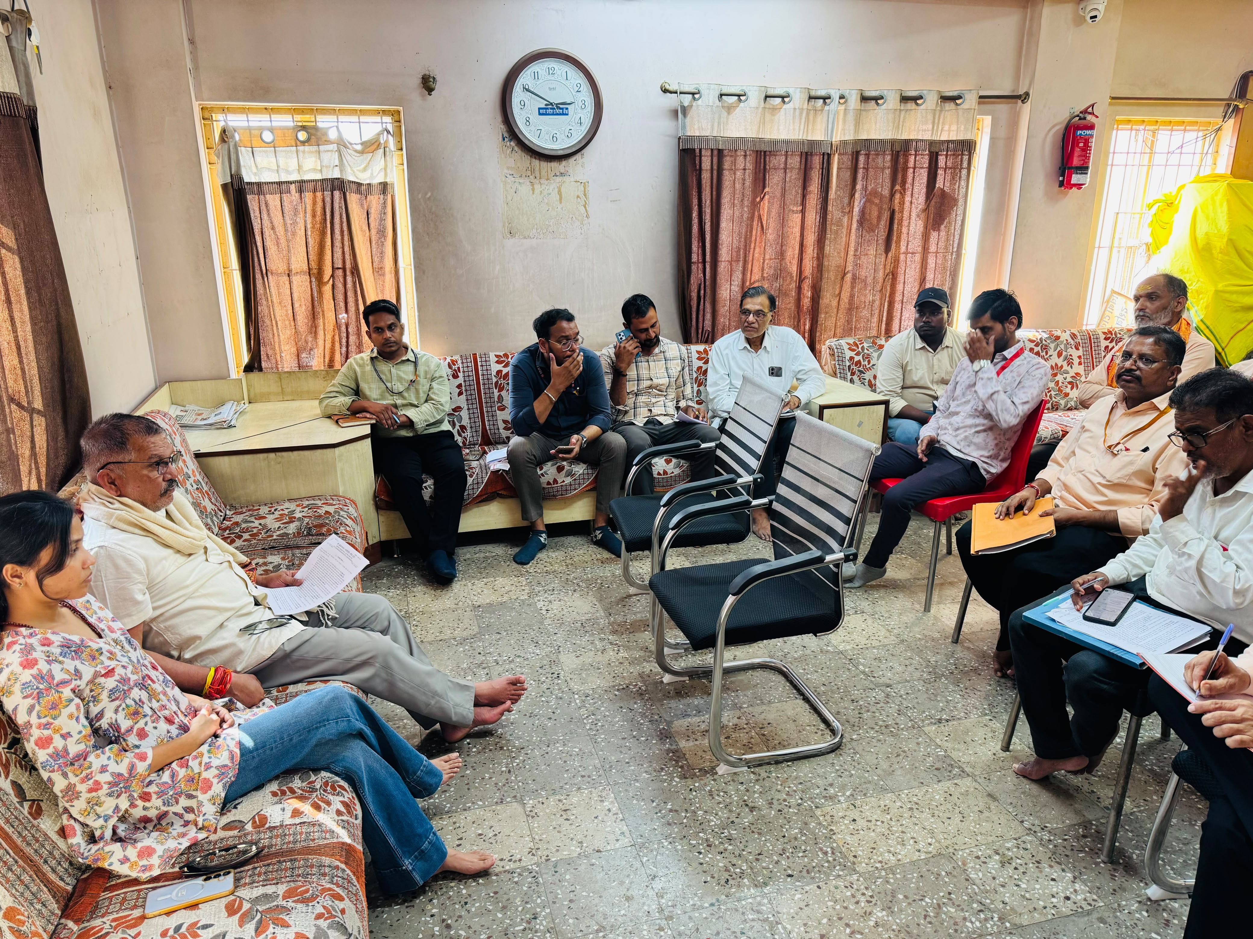 Temple Trust Reviews Arrangements to Improve Devotee Services
